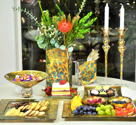 Decorative vases & flower arranging